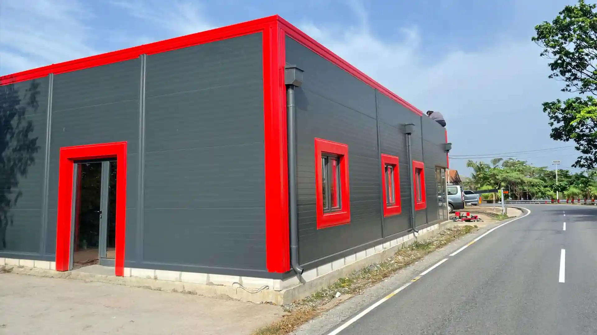 Hala za poslovni prostor, 120 m²